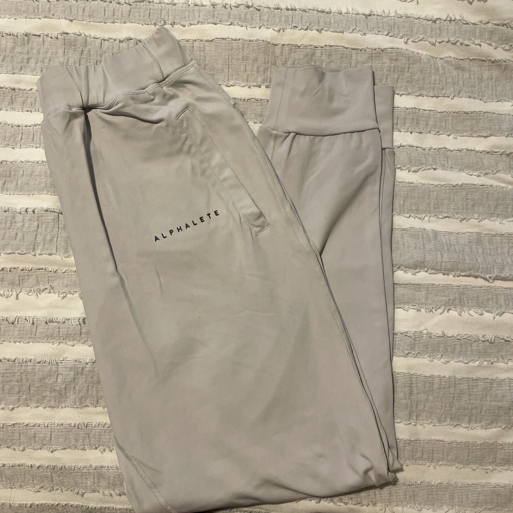 Alphalete grey joggers